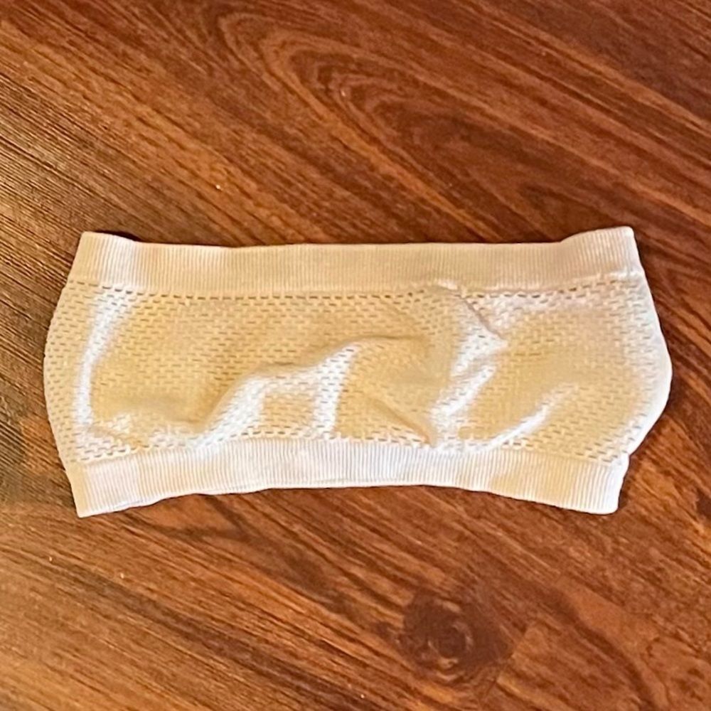 NUDE BANDEAU BRA - Picture 3 of 3